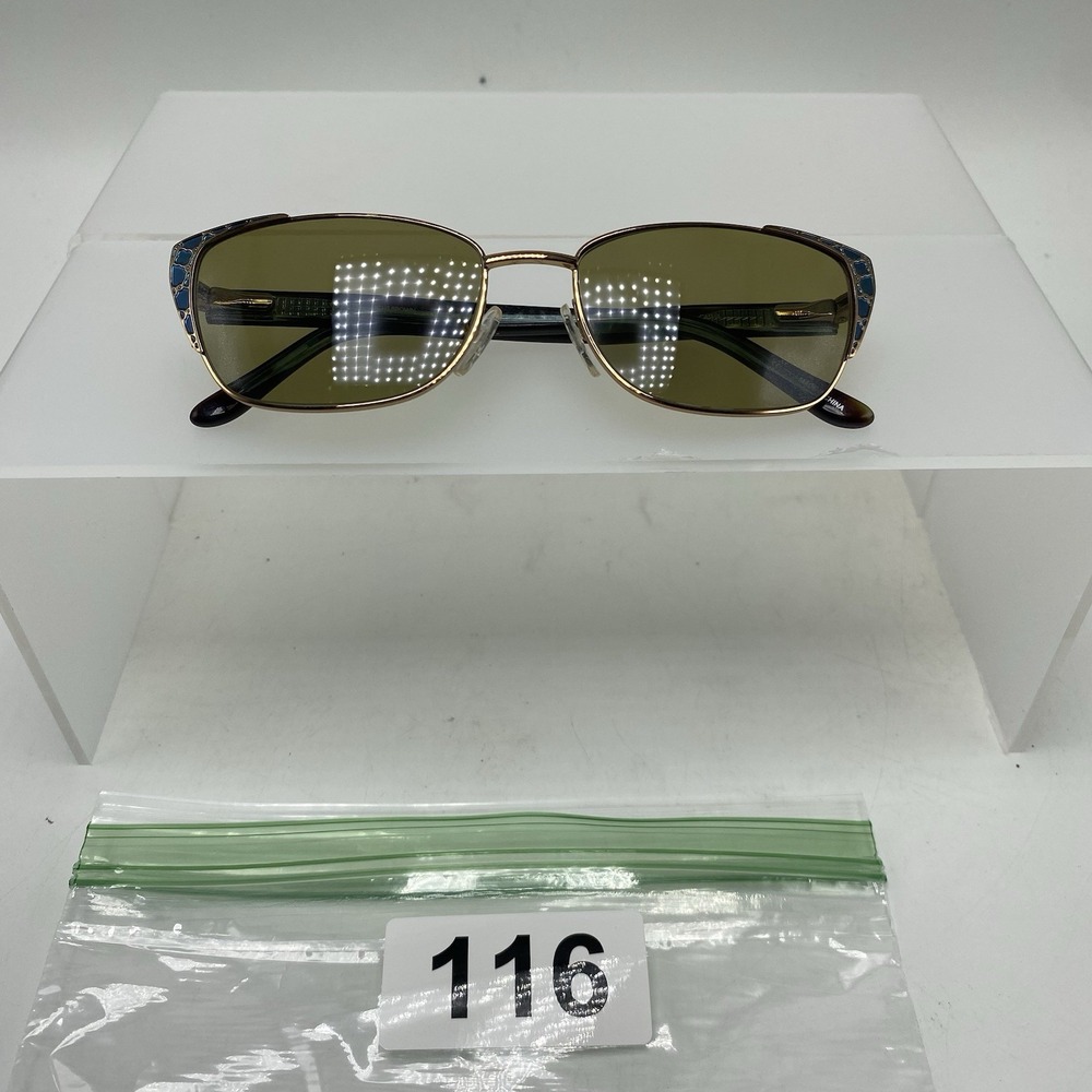 Karen Kane Sunglasses Women FRAME ONLY Casha 53-16-135 Light Brown 116 - Picture 11 of 11